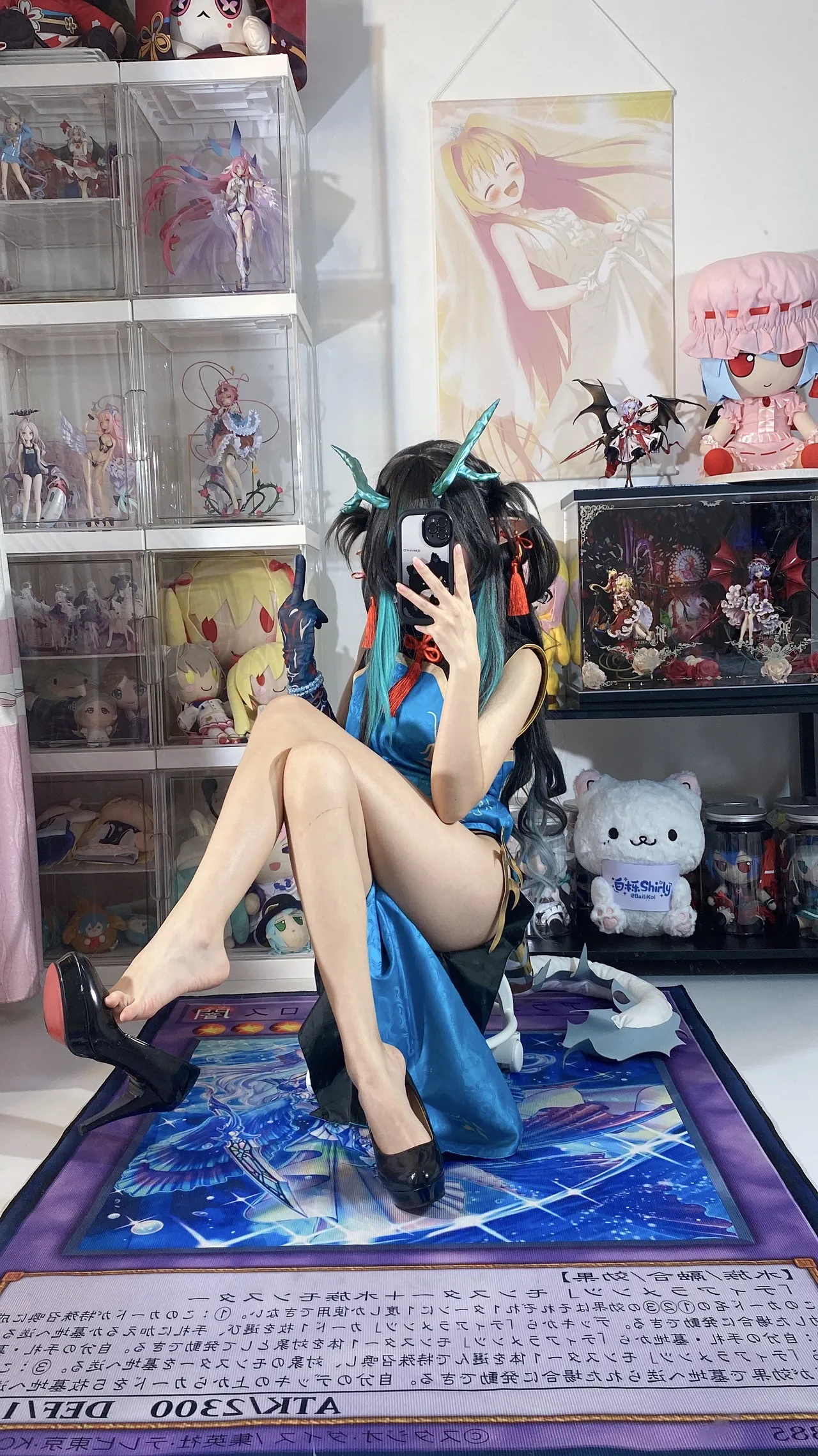 白栎Shirly - 明日方舟 夕 染尘烟旗袍-erohere20.webp